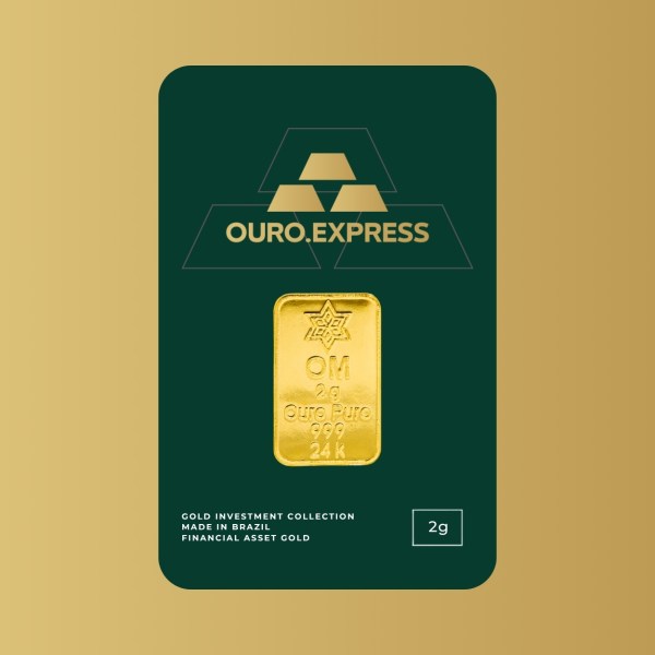 Barra de Ouro 999 - 2g