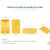 Especificações da Barra de Ouro 999 - 2g